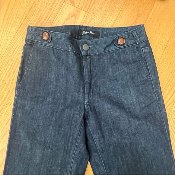 Vintage Y2K Guido & Mary Sofia Wide Leg Trouser Jeans - Picture 3 of 15